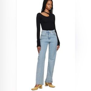 Low Classic Blue Straight Fit Jeans